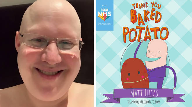 Matt Lucas' 'Thank You Baked Potato' charts at Number 2