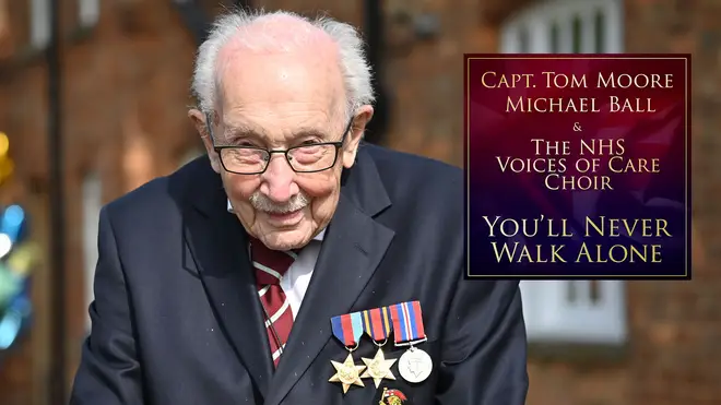 Captain Tom Moore is the UK's Number 1 with 'You'll Never Walk Alone'