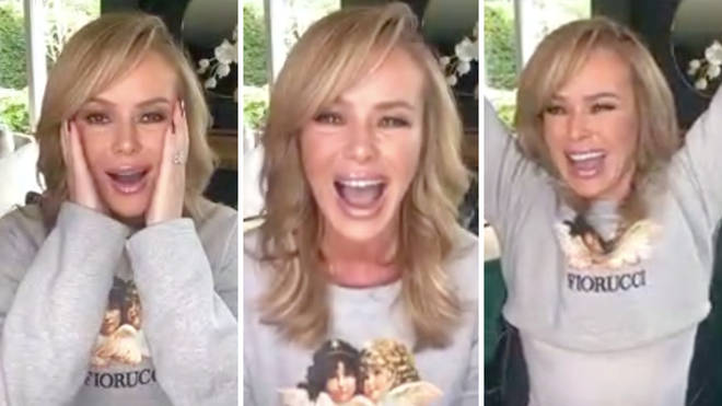 Amanda Holden finds out her song has gone Top 5