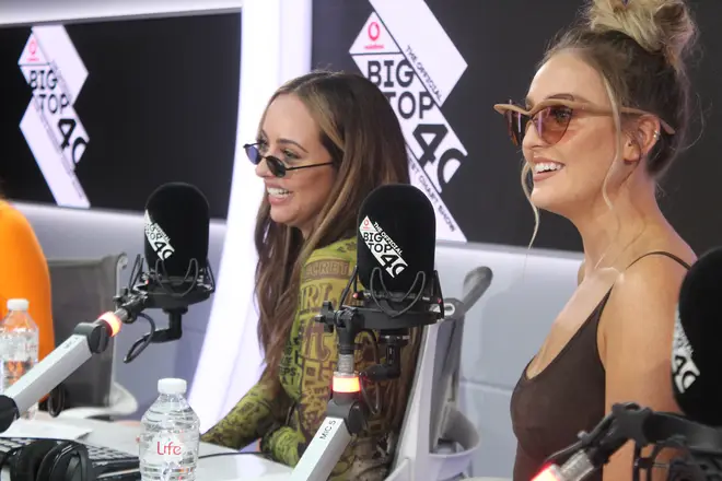 Perrie and Jade on The Official Vodafone Big Top 40