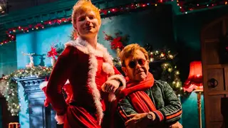 Ed Sheeran and Elton John are crowned Christmas Number 1
