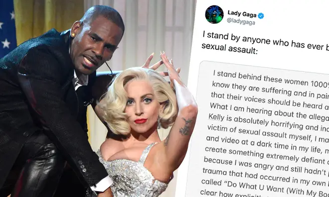 Lady Gaga releases statement about working with R. Kelly