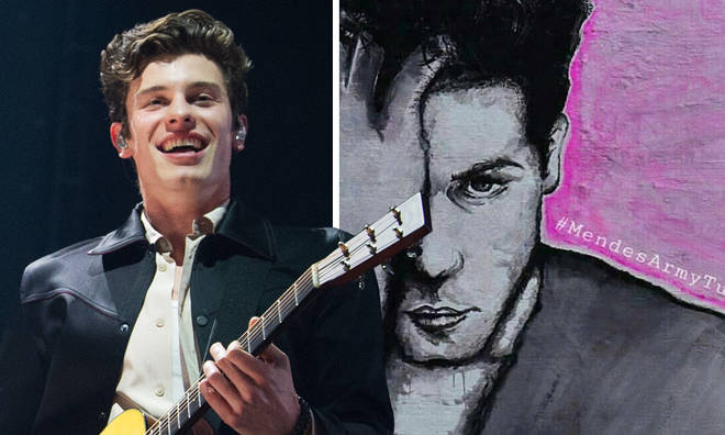 Shawn Mendes mural unveiled in Italy