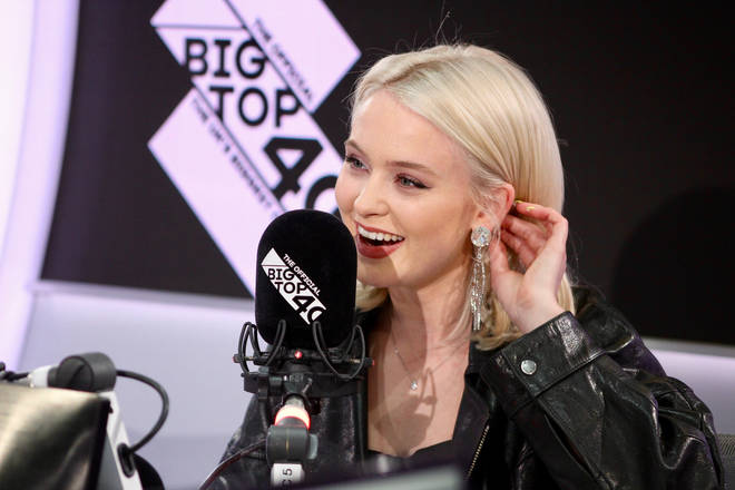 Zara Larsson on The Official Big Top 40