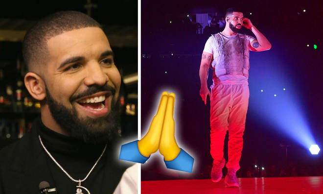 Drake confirms he's working on a new album live on stage