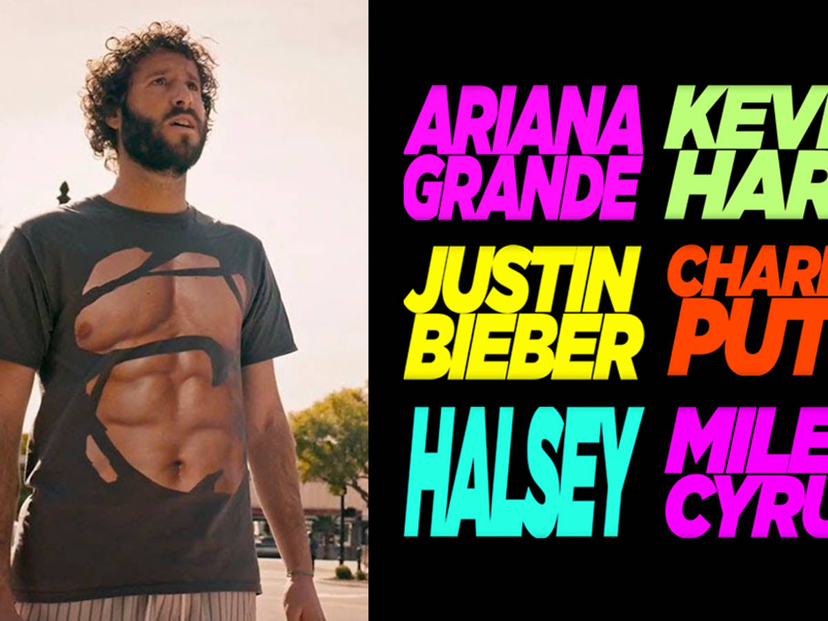 Who's in Lil Dicky's 'Earth' song? Every celebrity from Ariana Grande to  Justin Bieber - BigTop40