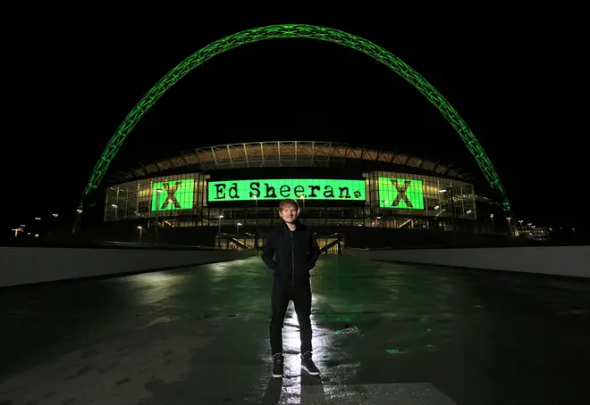 Ed Sheeran Announces Huge Headlining Show At Wembley Stadium Friday 10 July 2015 As Part Of His 'X' World Tour