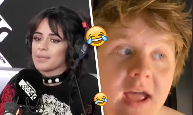 Camila Cabello only just discovered Lewis Capaldi's Instagram